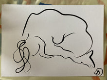 Load image into Gallery viewer, Cacooned - Line Nude 06