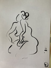 Load image into Gallery viewer, Chilling - Line Nude 22