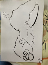 Load image into Gallery viewer, Self embrace - Line Nude 20