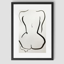Load image into Gallery viewer, Back - Line Nude 08