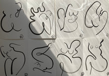 Load image into Gallery viewer, Surprise A5 Line Nudes
