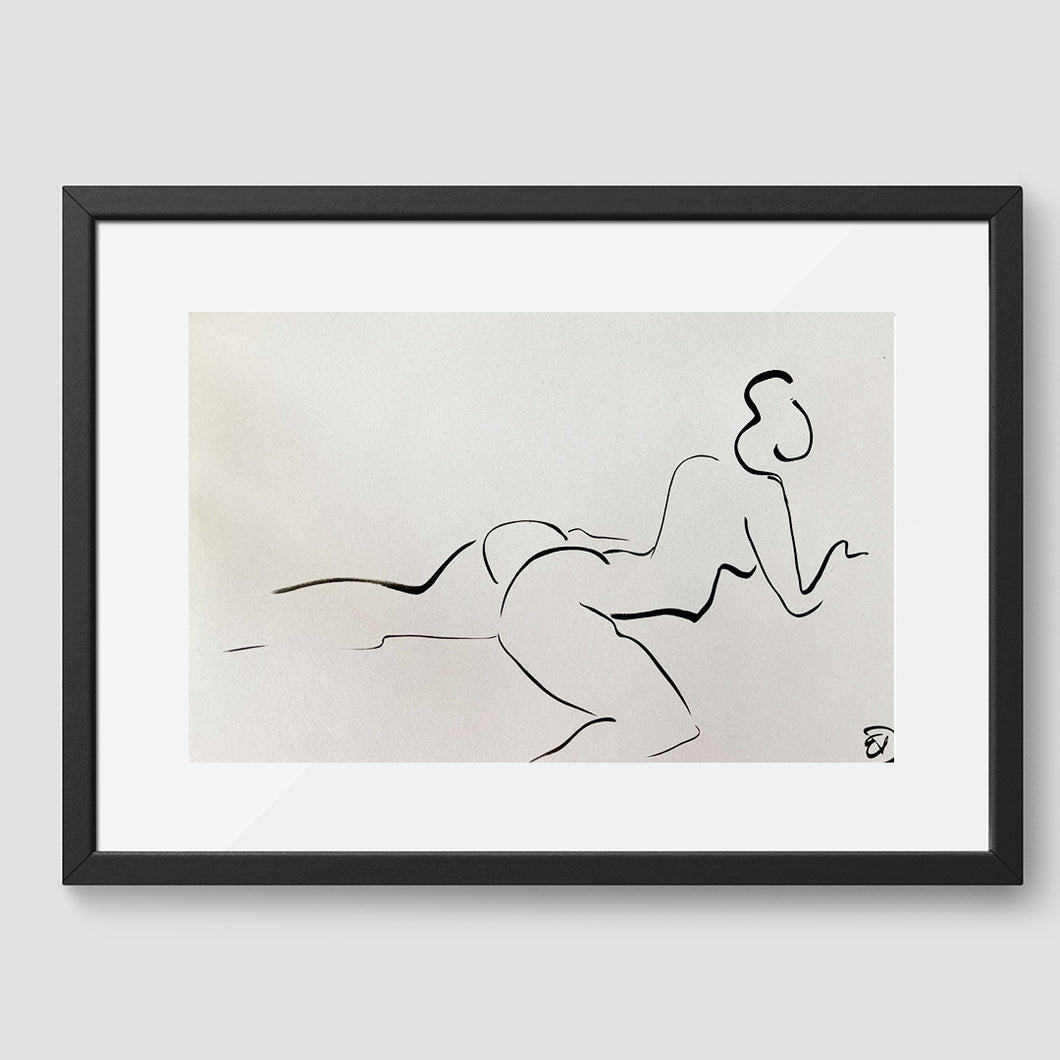 Lounging - Line Nude 21